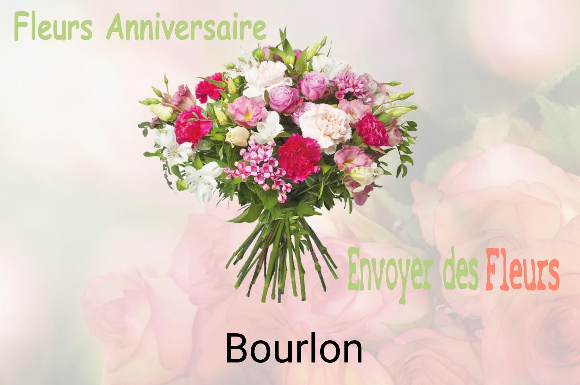 Bouquet de fleurs d’anniversaire livré à Bourlon